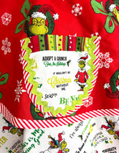 Load image into Gallery viewer, Grinch Christmas Apron, Registered Regifter - Ready To Ship, Merry Grinchmas Apron for Women
