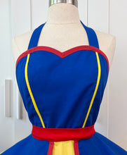 Load image into Gallery viewer, Snow White Costume Apron, Woman’s Apron
