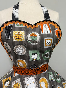 FaBoolous Fun Halloween Apron, Retro Women's Apron