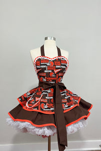 Cleveland Browns NFL Football Fan Girl Apron, Women’s Apron