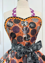 Load image into Gallery viewer, Skeleton Games Halloween Apron
