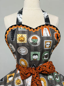 FaBoolous Fun Halloween Apron, Retro Women's Apron