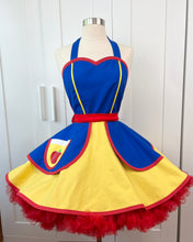 Load image into Gallery viewer, Snow White Costume Apron, Woman’s Apron
