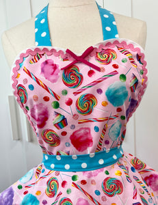 Pink Carnival Treats Women’s Apron