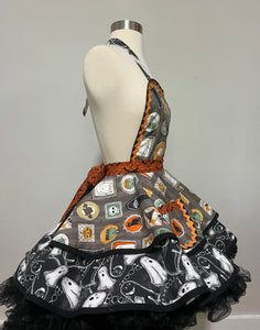 FaBoolous Fun Halloween Apron, Retro Women's Apron