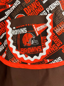 Cleveland Browns NFL Football Fan Girl Apron, Women’s Apron