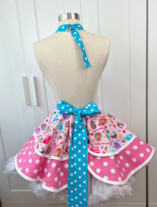 Pink Carnival Treats Women’s Apron