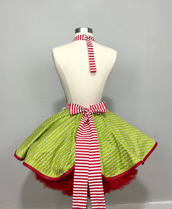 Grinch Christmas Apron -  All About The Candy