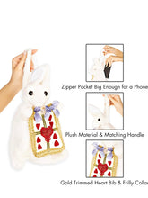 Load image into Gallery viewer, Wonderland Rabbit Purse
