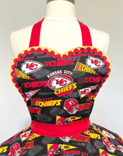 Load image into Gallery viewer, Kansas City Chiefs NFL Fan Girl Apron
