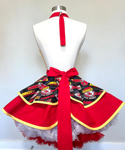 Kansas City Chiefs NFL Fan Girl Apron