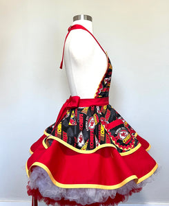 Kansas City Chiefs NFL Fan Girl Apron