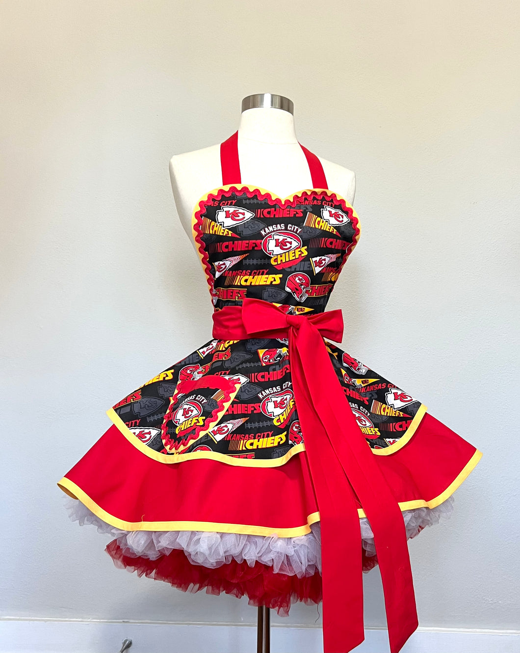 Kansas City Chiefs NFL Fan Girl Apron