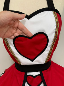 Queen Of Hearts Costume Apron