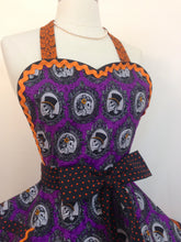 Load image into Gallery viewer, Family Portraits Halloween Apron, Women/s Apron
