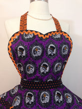 Load image into Gallery viewer, Family Portraits Halloween Apron, Women/s Apron
