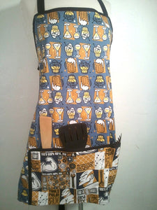 Man's Apron, Be A Man Reversible BBQ Apron