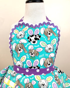 Easter Aprons, Mommy and Me, Hippity Hop Easter Pups