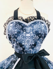 Load image into Gallery viewer, Maid of Skull Manor Costume Apron
