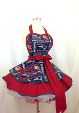Load image into Gallery viewer, New England Patriots NFL Fan Girl Apron, Adult
