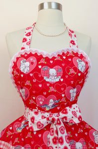 Vintage Kewpie Dolls Valentine Apron