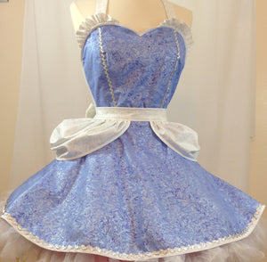 Cinderella Costume Apron, Woman's Apron