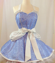 Load image into Gallery viewer, Cinderella Costume Apron, Woman&#39;s Apron
