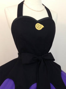 Ursula Sea Witch Costume Apron, Adult