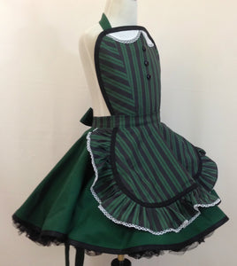 Girl's Haunted Mansion Maid Apron, Disneybound Child Costume apron