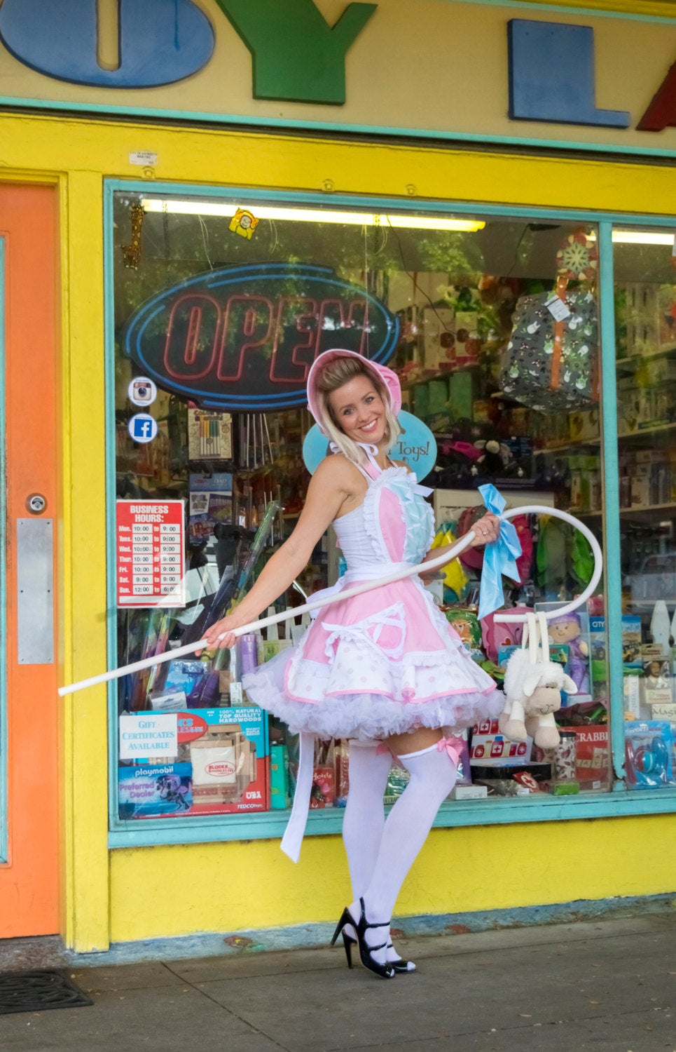 Bo Peep Costume Apron
