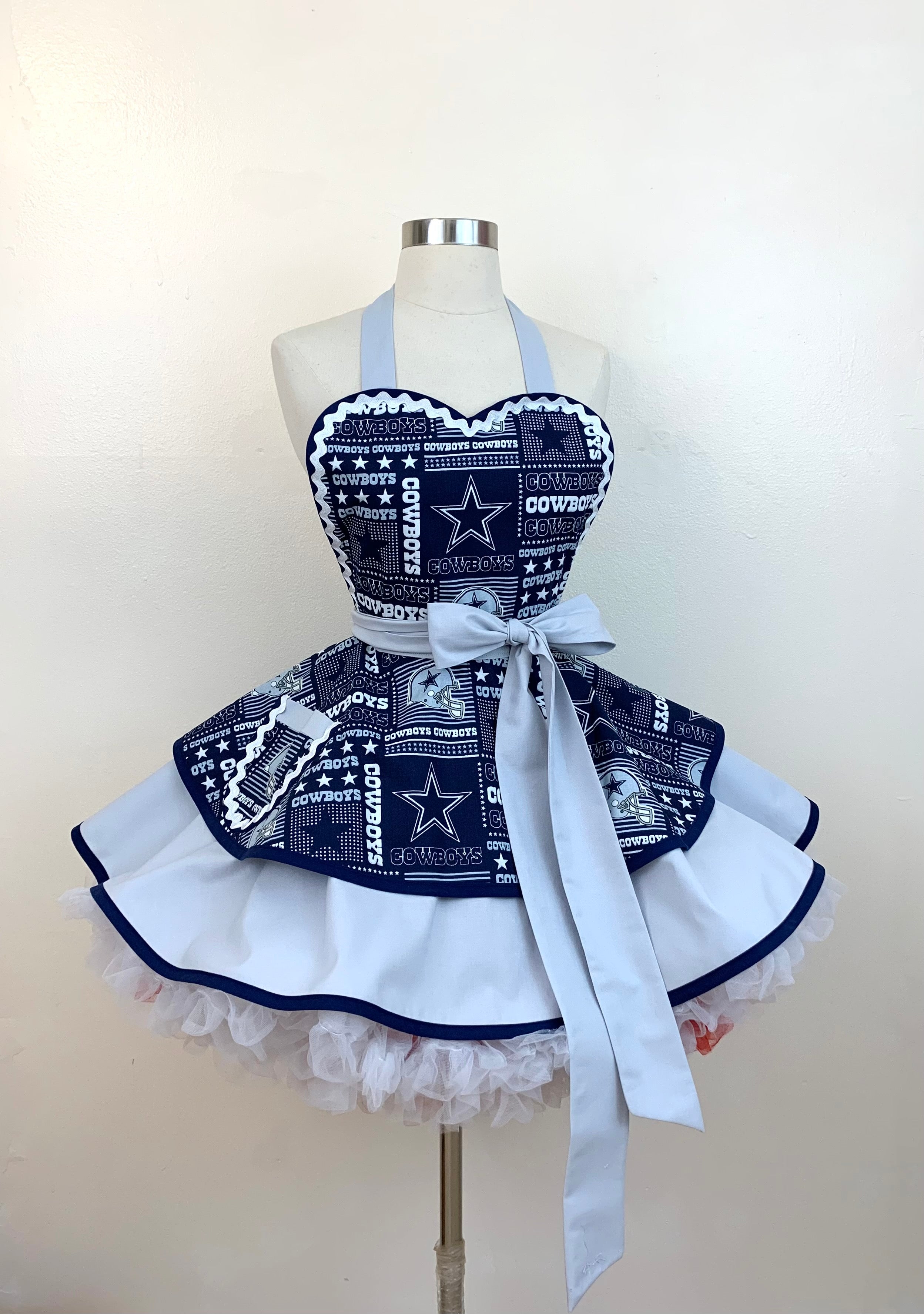 Dallas Cowboys Apron and Chef Hat Set Alternate - Sports Addict