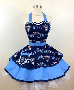 Tennessee Titans NFL Fan Girl Apron, Adult