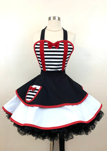 Tweedledum and Tweedledee Wonderland Costume Aprons, Adult