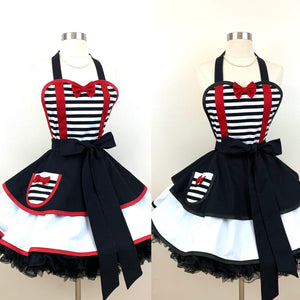 Tweedledum and Tweedledee Wonderland Costume Aprons, Adult