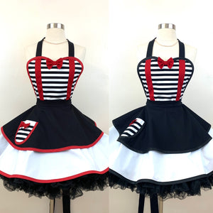 Tweedledum and Tweedledee Wonderland Costume Aprons, Adult